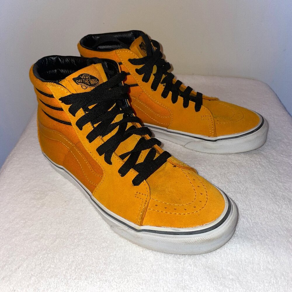Yellow Vans Sk8 High High Top